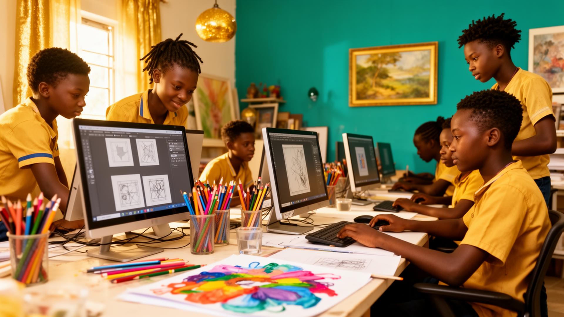PK Young Ventures — Creative Art & Design Education | Ghana